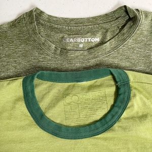 Men's T-Shirt (Set of 2) Shades of Green
